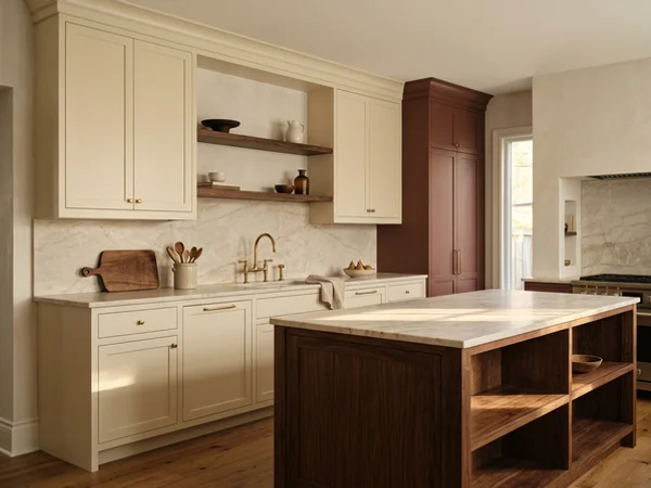 After: painted inset kitchen with even reveals in Davisville