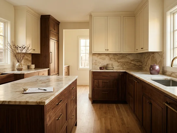 Clean finished kitchen after install