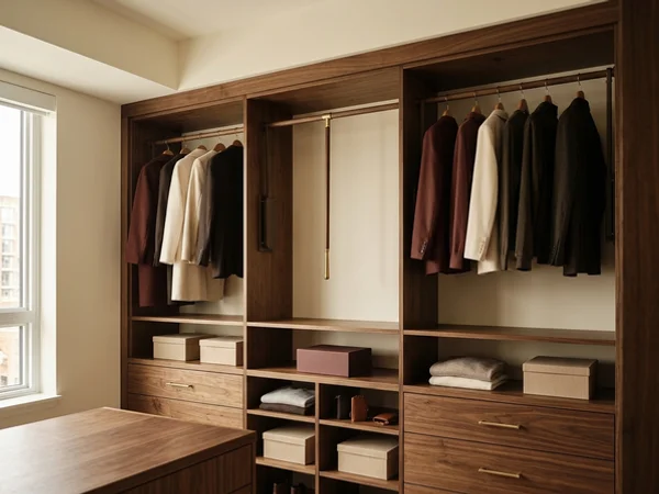 Pull-down wardrobe lift for high hang