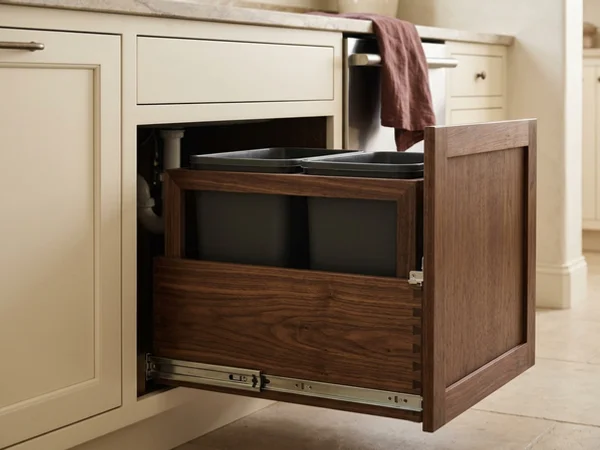 Rev-A-Shelf pull-out waste and recycling bins